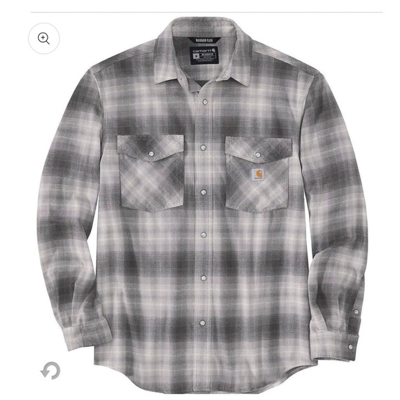 Carhartt Other - CARHARTT MEN’S LONG-SLEEVE FLANNEL SHIRT RUGGED FLEX, RELAXED FIT MIDWEIGHT XXL